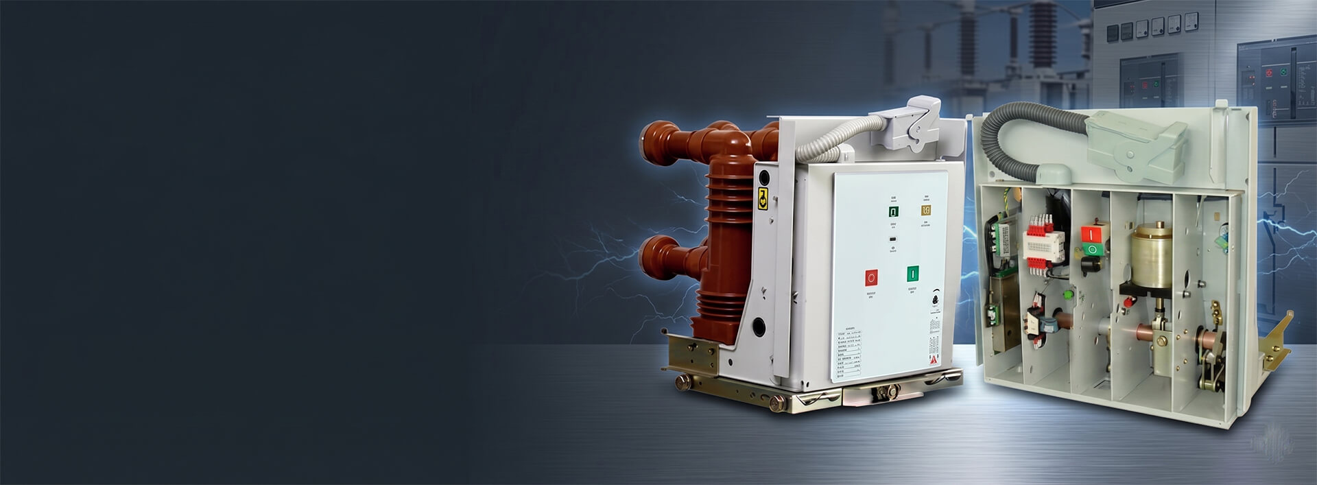VS1 series 10kV to 35kV medium voltage indoor vacuum circuit breaker with metal-clad structure