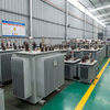 Mass production line of 200kVA oil immersed distribution transformers ready for commercial projects