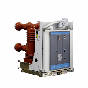 Front angle view of heavy-duty VS1-12 indoor withdrawable vacuum circuit breaker 12kV 3150A 40kA