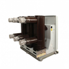 Side angle view showing withdrawable handcart chassis of 12kV 40kA vacuum circuit breaker