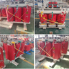 Multiple angle views of 800kVA 10kV/0.4kV cast resin dry type power transformer