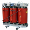 High voltage connection copper terminals on 500kVA cast resin dry type transformer