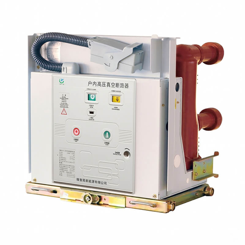 Front angle view of VS1-12 indoor withdrawable vacuum circuit breaker 12kV 1250A 31.5kA with modular spring mechanism