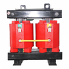 Front view of SCB13 series 500kVA 10kV to 0.4kV cast resin dry type distribution transformer