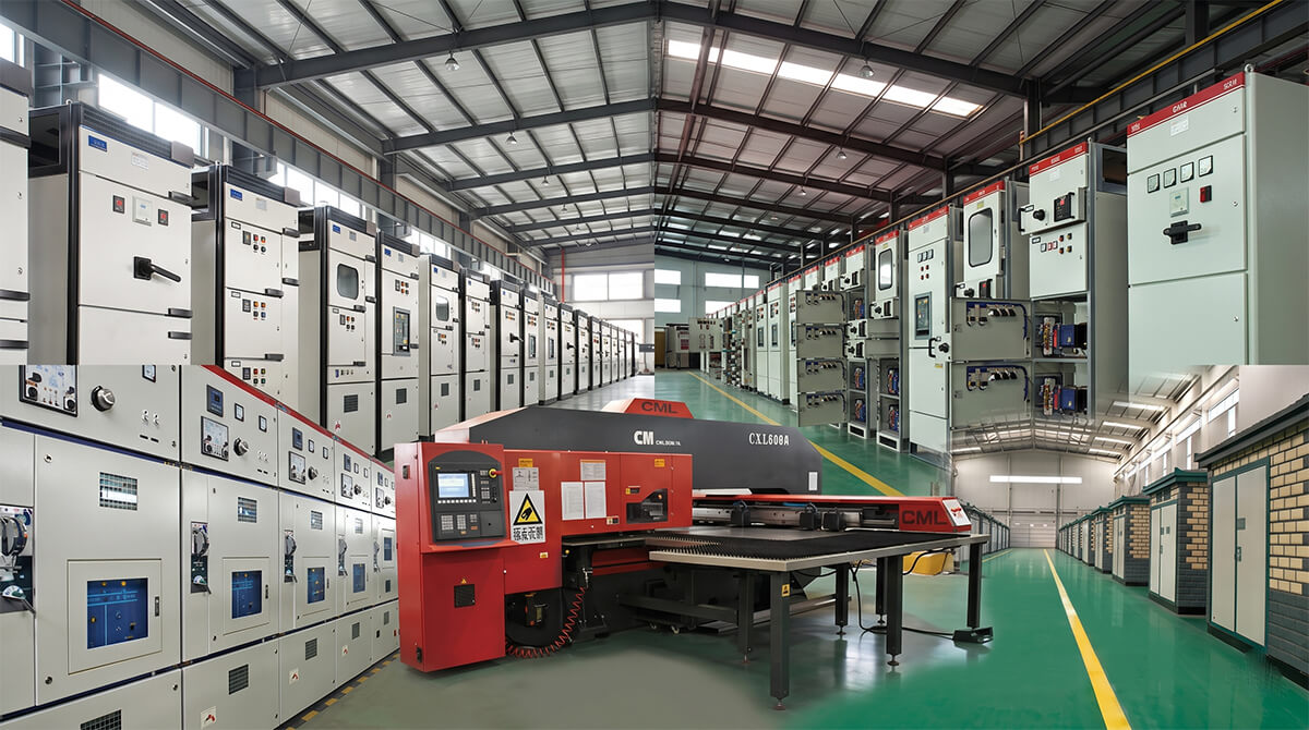 Advanced CNC manufacturing facility and assembly line for KYN28-12 armored metal-clad switchgears