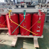 Finished 1000kVA cast resin dry type transformer on wooden pallet ready for export shipping